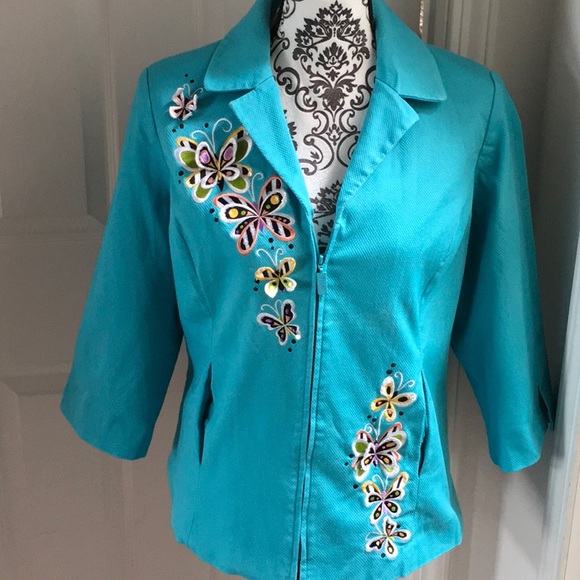 Bob Mackie Other - Bob Mackie Wearable Art Jacket and Capris